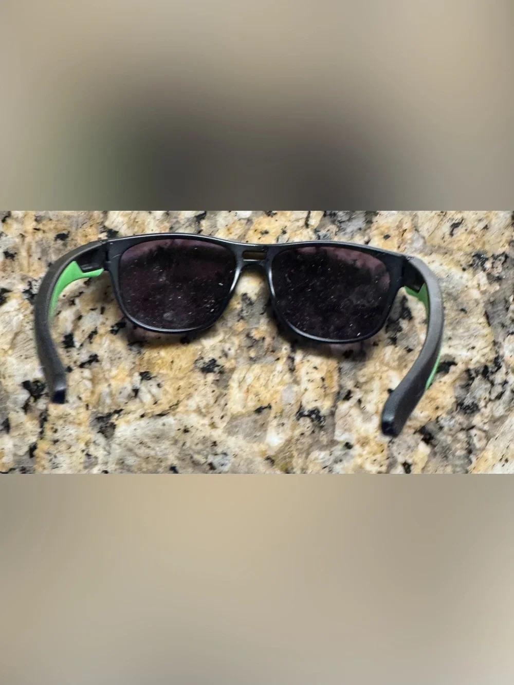 🕶️ Kids Polarized Aviator Sunglasses Black Green UV400 😎